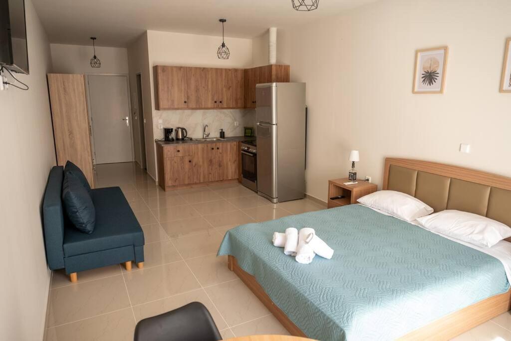 Anesis Airport Rooms 204 Koropion Bagian luar foto